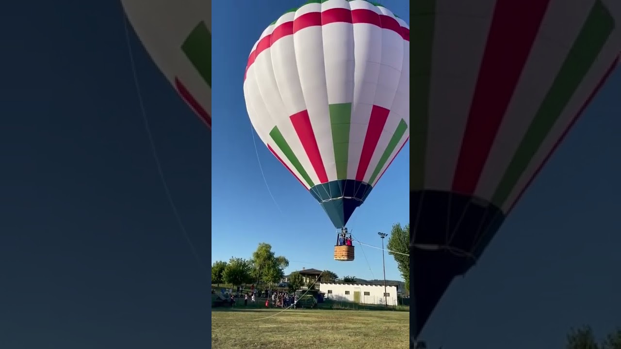 Volo vincolatocon mongolfiera ad aria calda - Asti