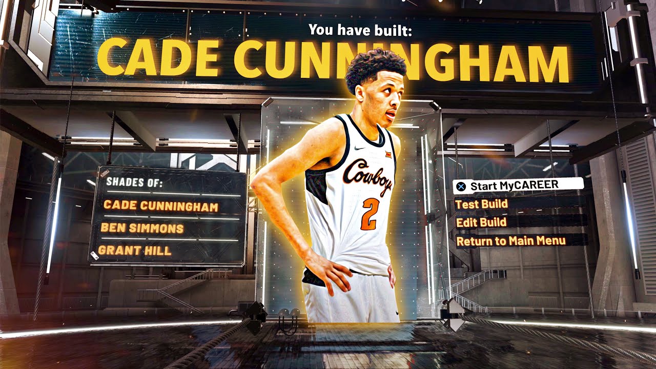 BEST CADE CUNNINGHAM POINT GUARD BUILD IN NBA 2K21! BEST WELL ROUNDED 6&rsquo;7 POINT GUARD PLAYMAKER!