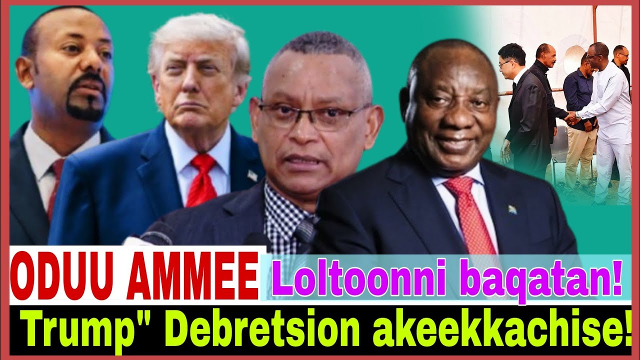 Trump Debretsion akeekkachise?//Loltoonni baqatan//Isayas Taaziyaa//26/6/2026 AGM