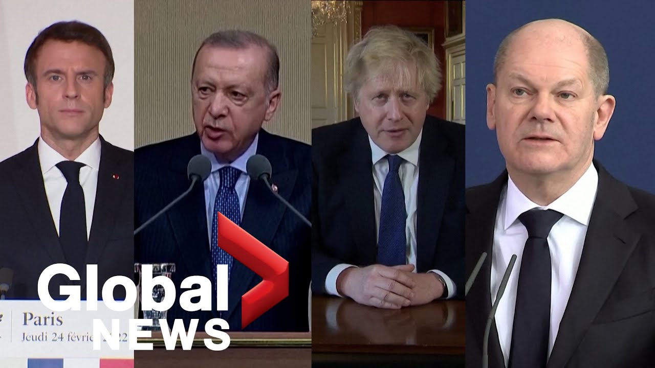 Russia-Ukraine conflict: World leaders react to Putin&rsquo;s invasion, promise &ldquo;firm response&rdquo;