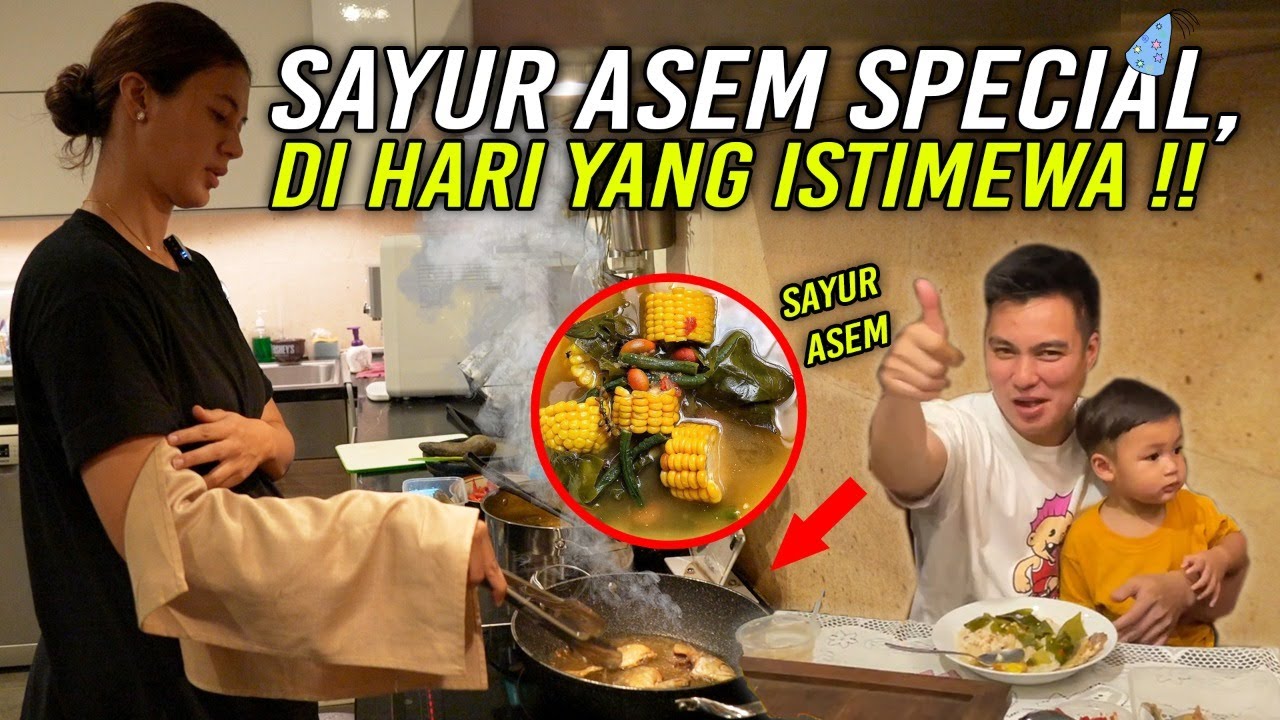 DI BULAN PUASA, PAULA MASAK SAYUR ASEM DAN IKAN PEDA KESUKAAN BAIM ‼️ ENAK BANGET MASAKANNYA..