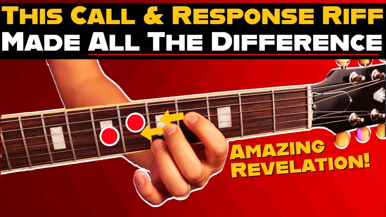Once I Learned This Call & Response My Blues Phrasing Changed Forever!