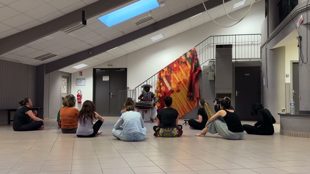 CHADRAC, FRANCE, 10/01/26 - Atelier d'initiation à la danse Kandyane - Tempos