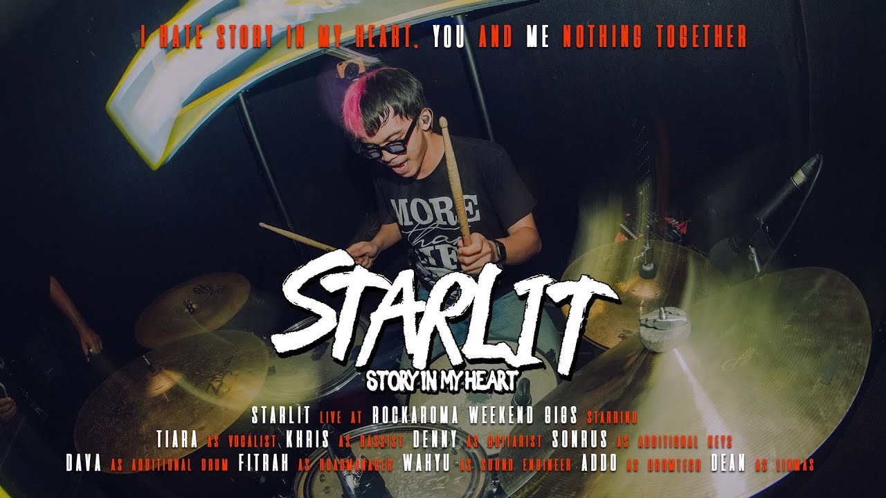 Starlit - Story in My Heart | Live at Rockaroma (DRUM CAM)