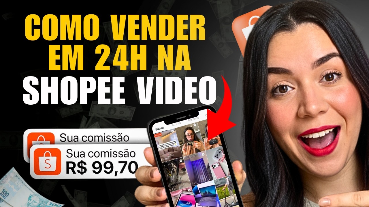 COMO VENDER EM 24H NA SHOPEE VIDEO COMO AFILIADO