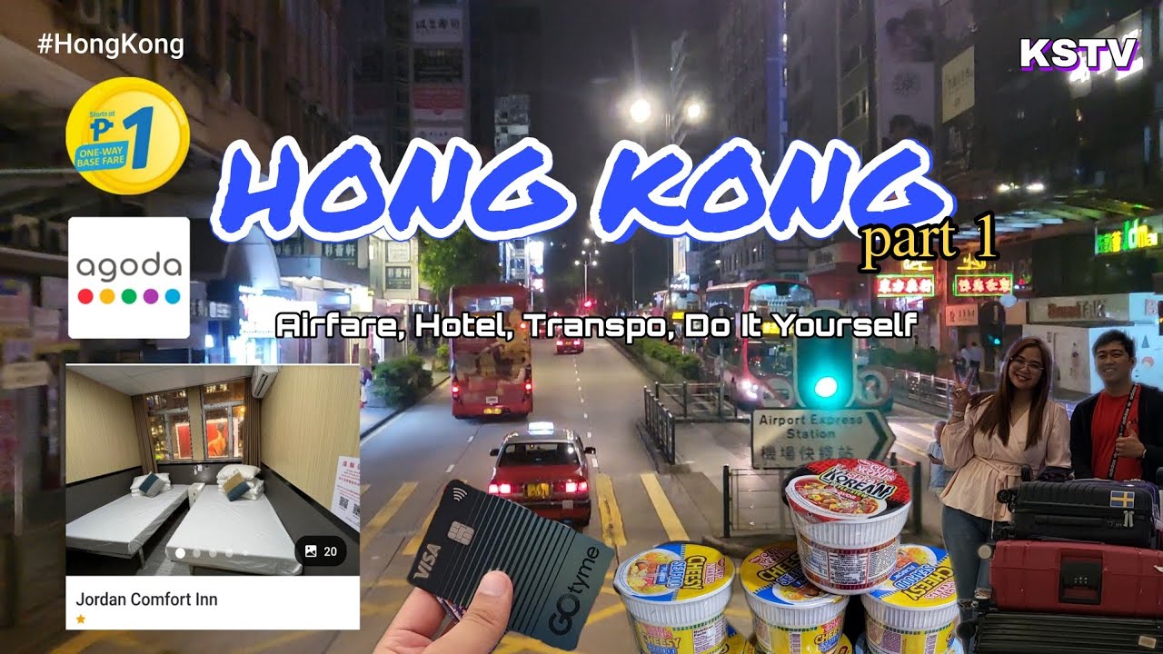 Hong Kong DIY Jordan Comfort Inn Hotel, Cebu Piso Airfare, Gotyme for Transpo | kensamtv