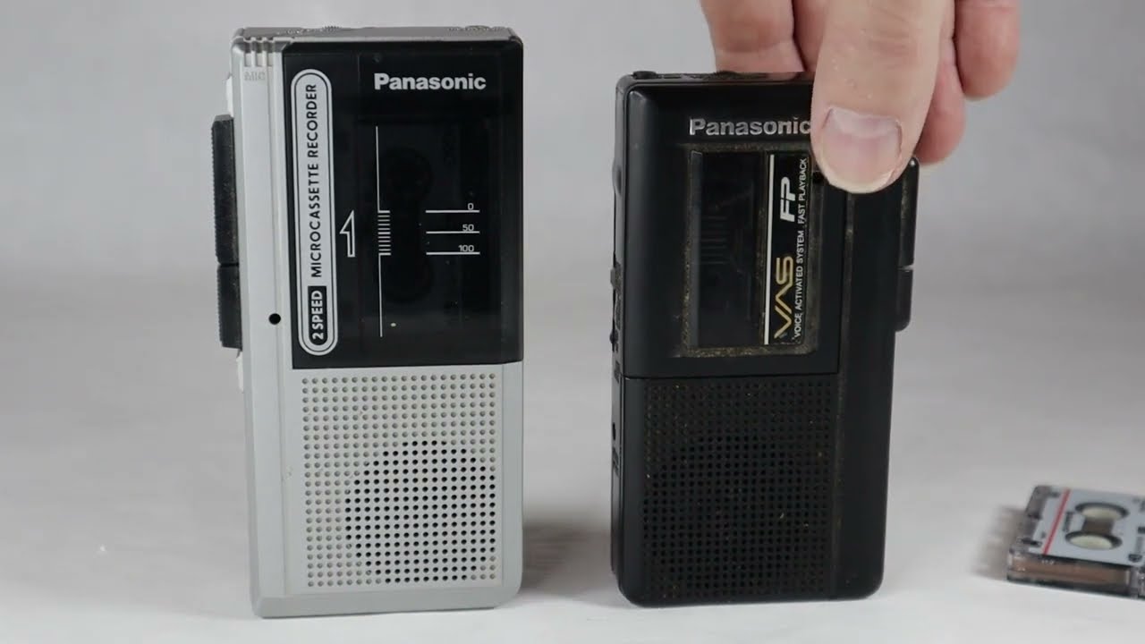 Panasonic Microcassette Recorders