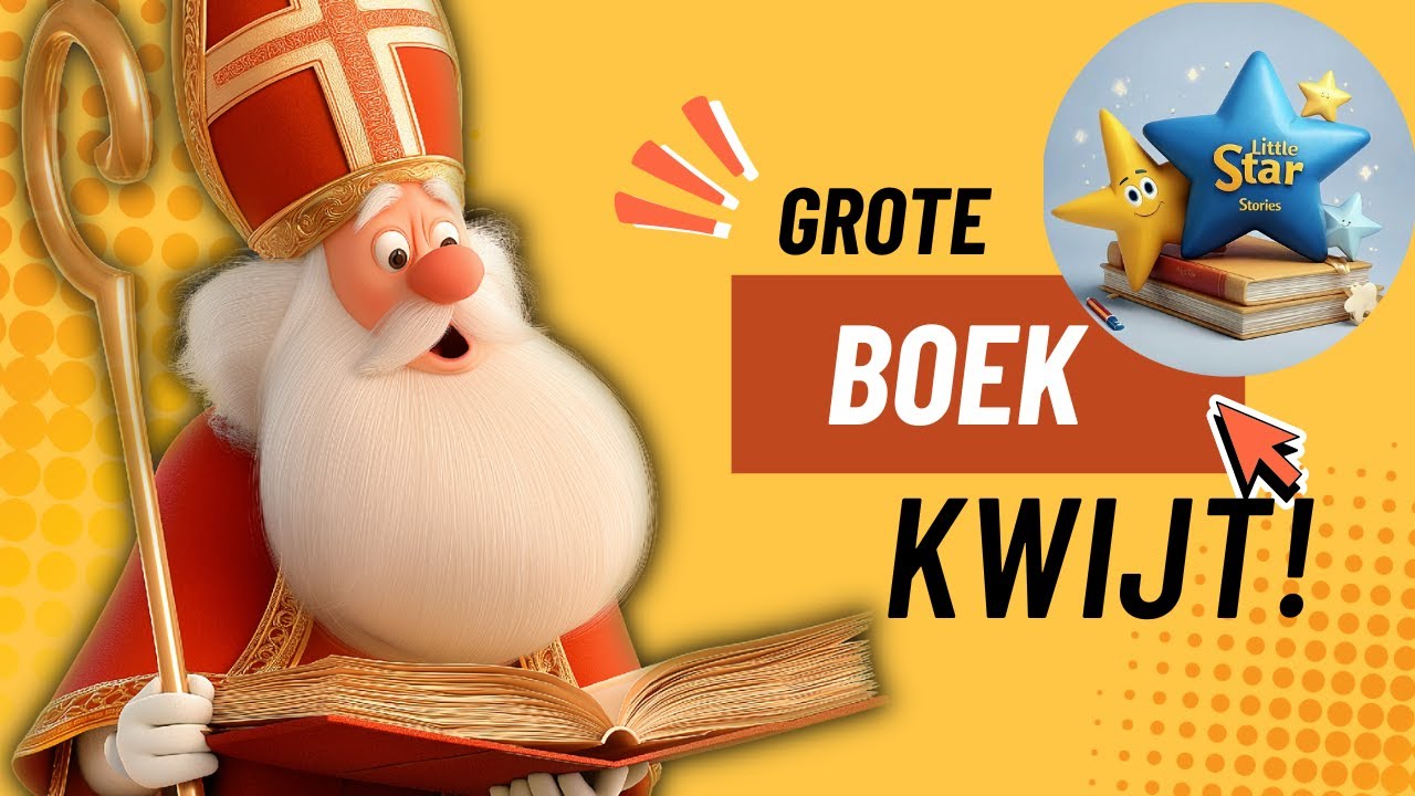 Het Grote Boek is Weg | Animatie voor kinderen | Rustig en Geweldig Sinterklaasverhaal | Sinterklaas