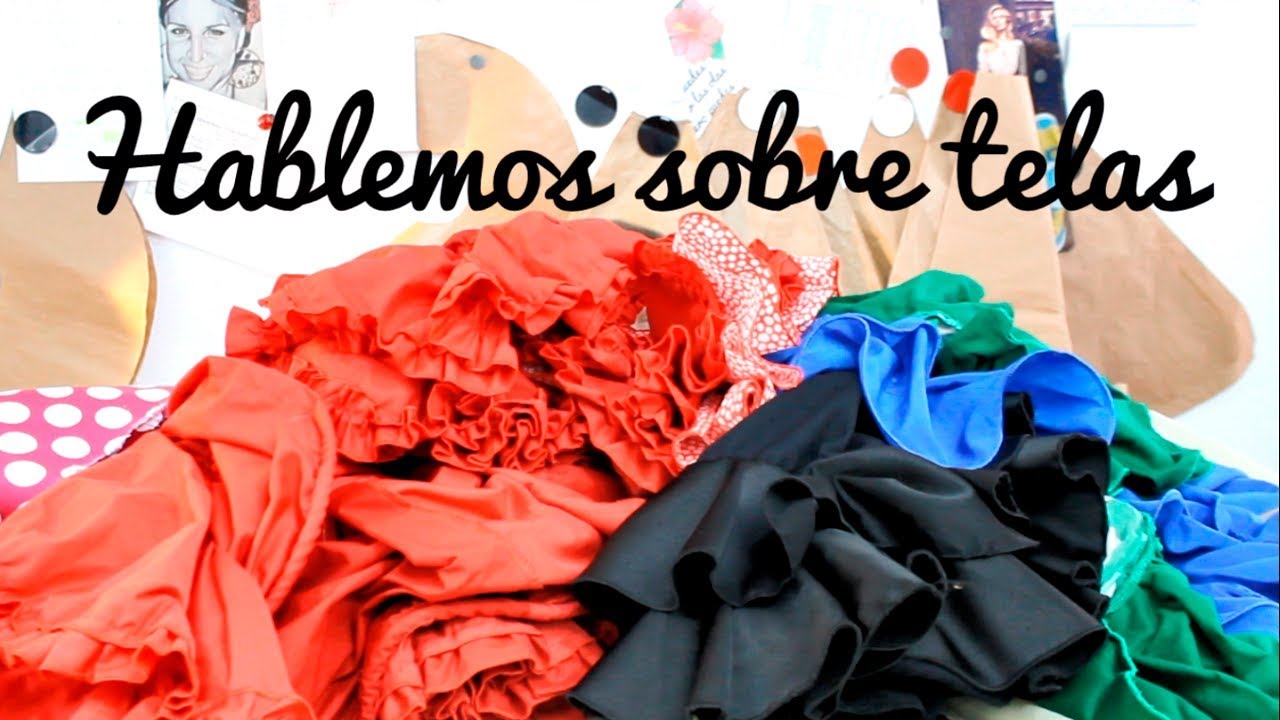 Tipos de tela para trajes de flamenca