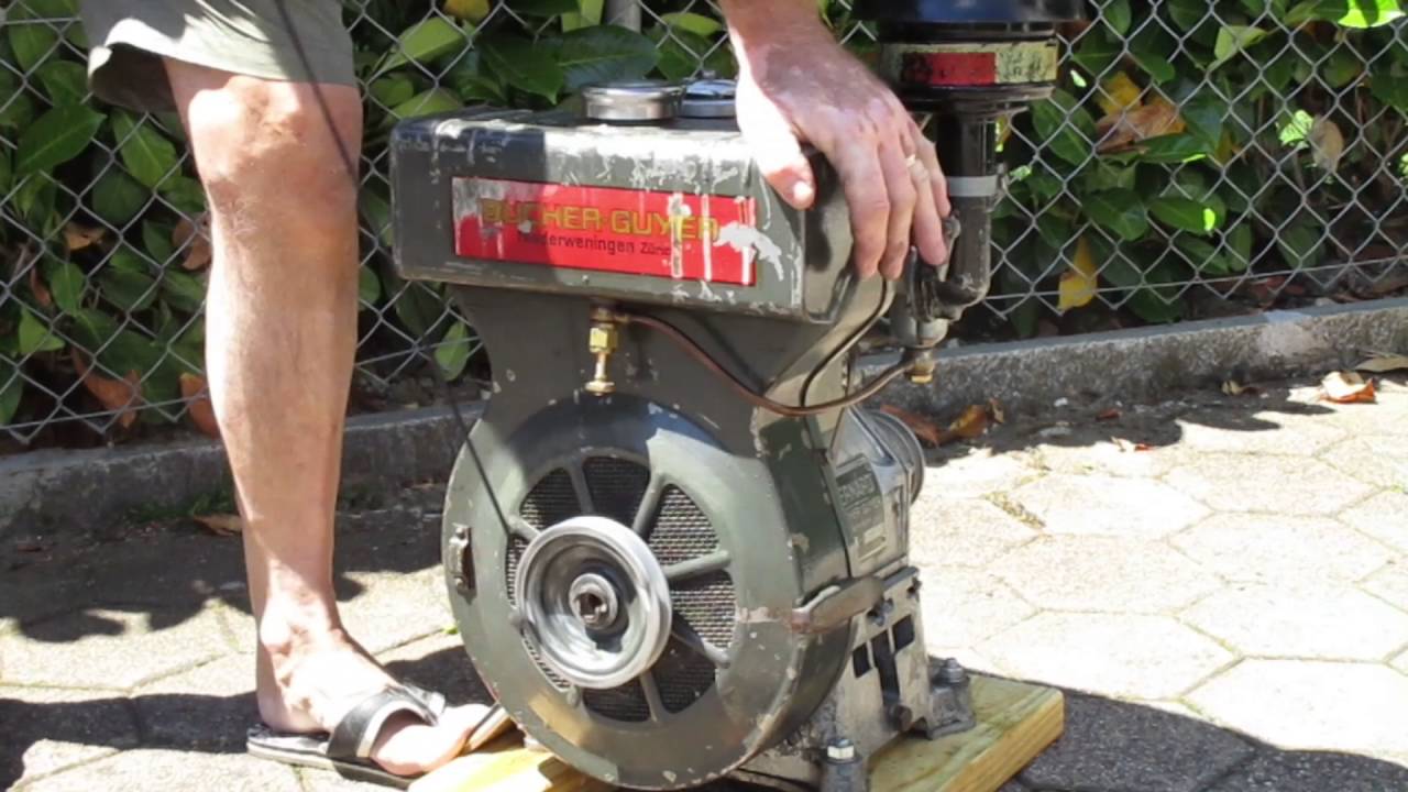 Moteur Bernard W10 Standmotor Stationärmotor