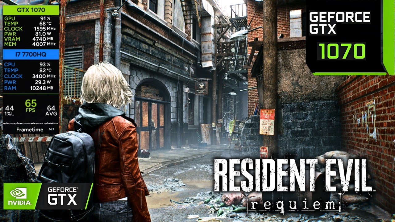 Resident Evil Requiem | GTX 1070 LAPTOP | I7 7700HQ | Benchmark & Performance Test
