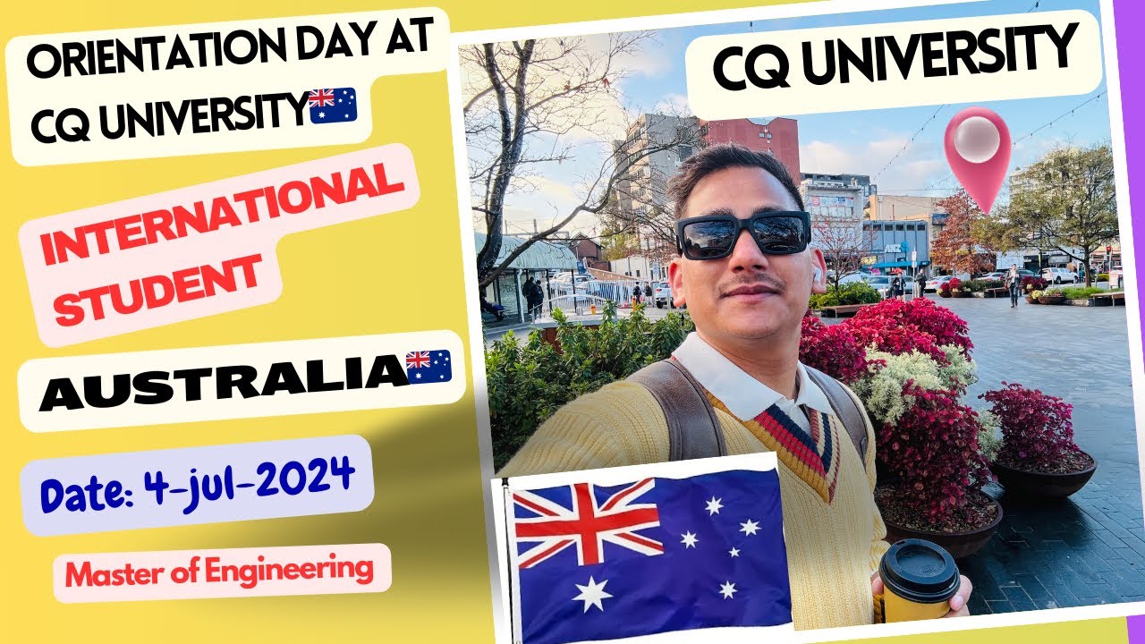 Мой день ориентации в Университете CQ в Австралии 🇦🇺||Влог международного студента|| Магистр инже...