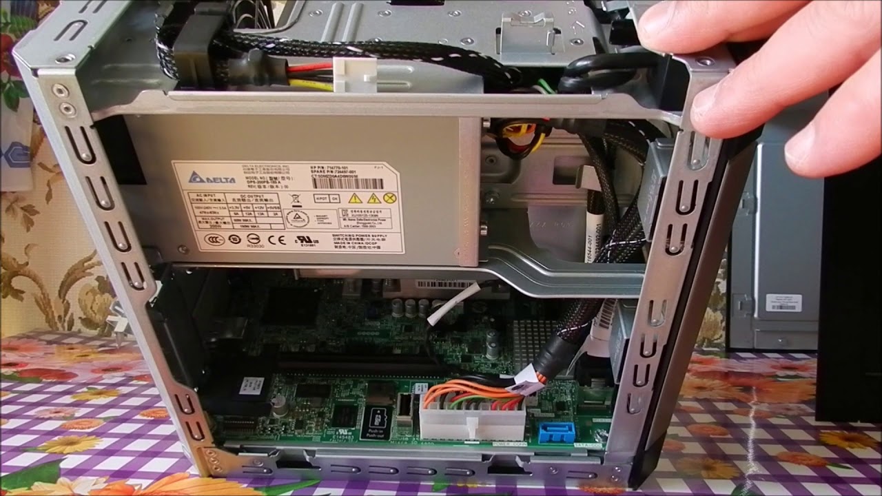 Обзор сервера HP Proliant MicroServer Gen8