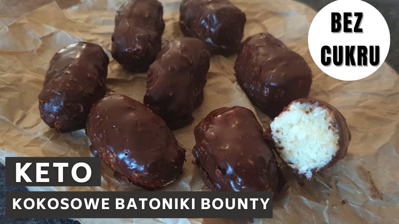 KETO BOUNTY | Jak zrobić keto batony kokosowe bez cukru