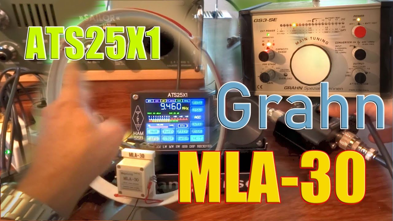 Kurzwelle Shortwave ► 50 Euro Loop vs. 500 Euro Loop ► MLA-30, Grahn, ATS25X1
