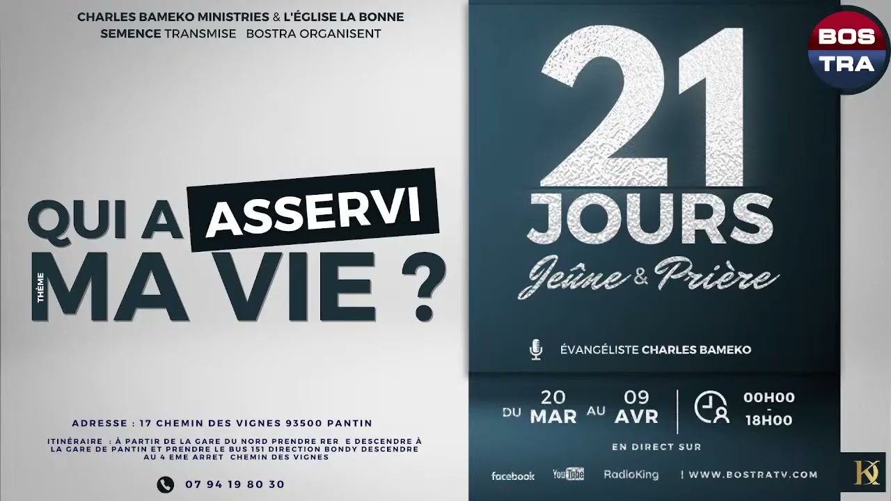 ARMÉE DE MIDI 21 JOURS DE JEÛNE & PRIÈRE