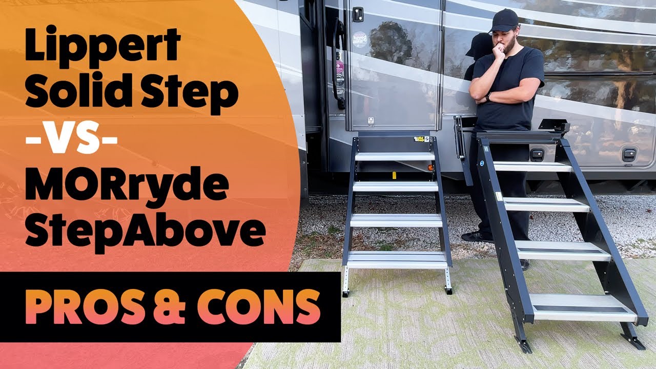 Lippert Solid Step vs MORryde StepAbove RV Entry Step Pros & Cons + Bonus Installation