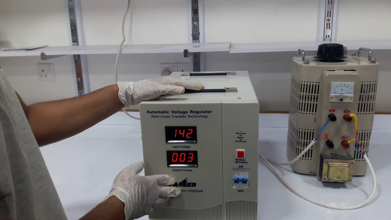 FARBER AVR 15KVA Bypass Test