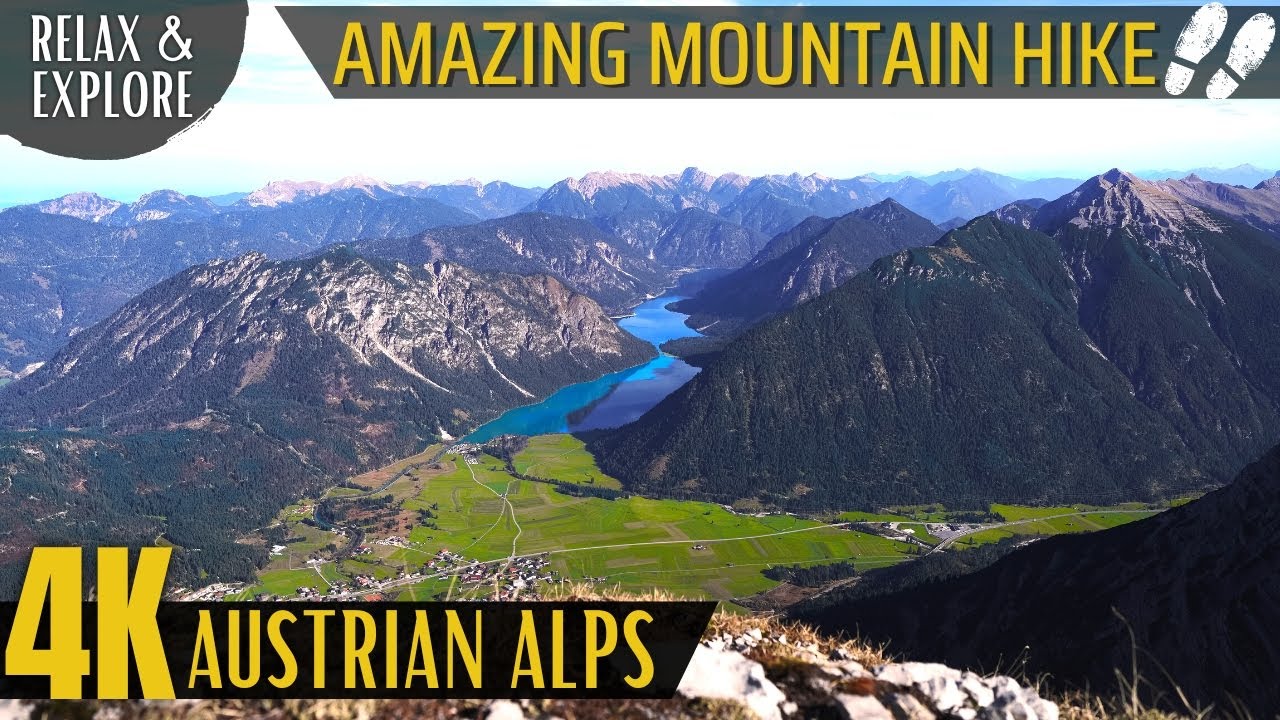 Most Rewarding Dayhike in the Austrian Alps [4k Virtual Hike to Mount Thaneller]