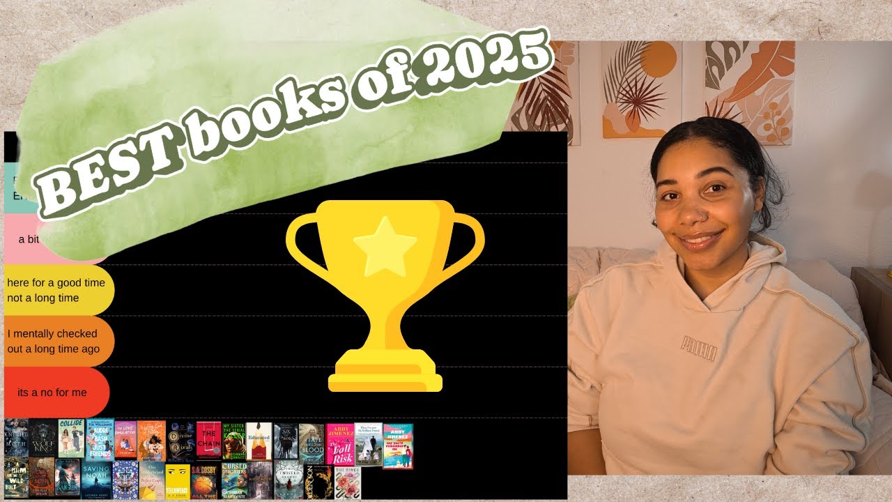 📚My 2025 BookTier List: The good, the bad, and the genuinely upsetting