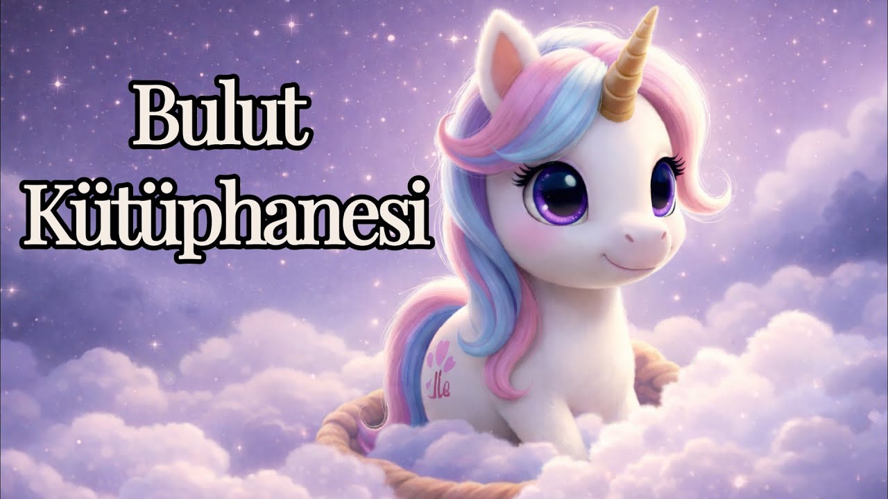 Tek Boynuzlu At Lila | Bulut Kütüphanesi Uyku Masalı