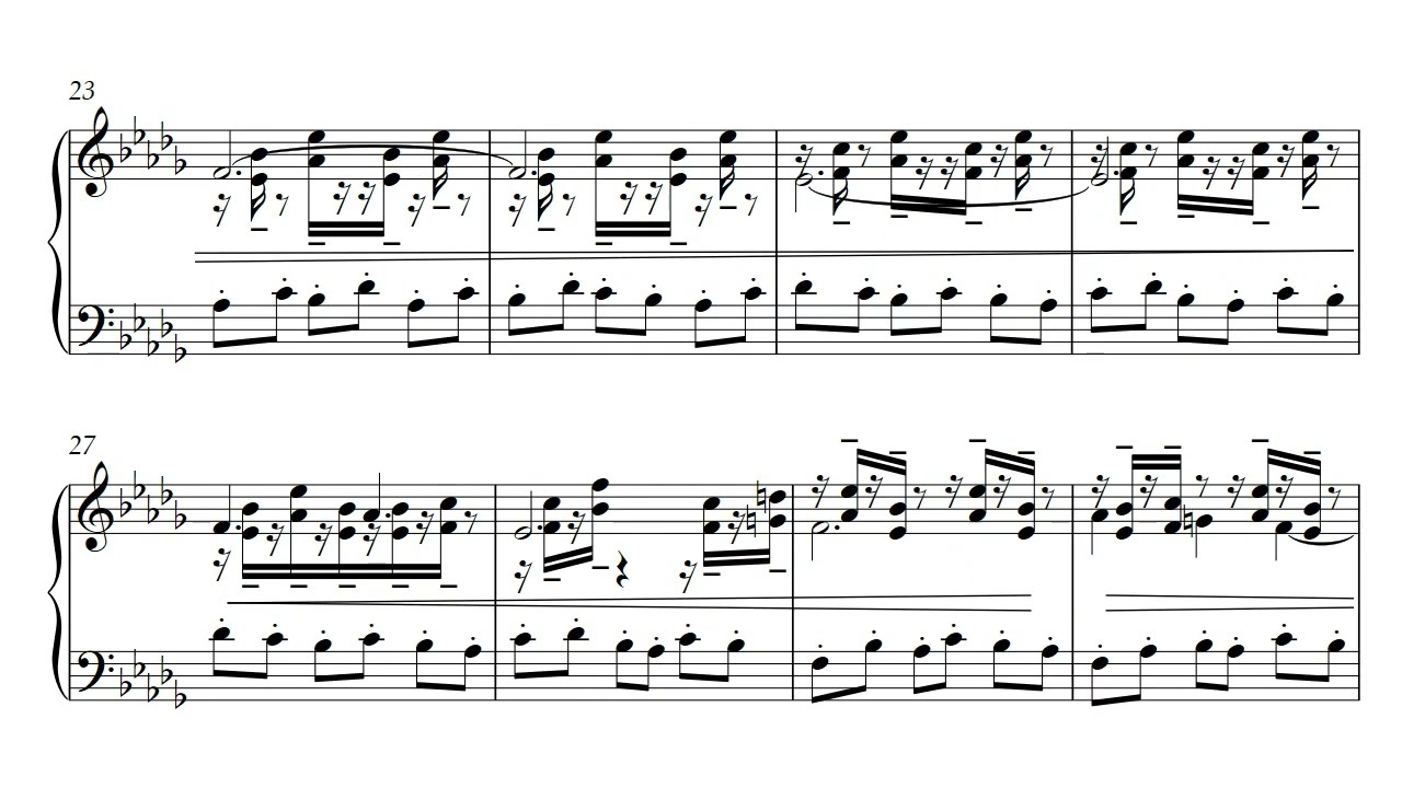 Toccata  4 in h flat minor (b) for Solo Accordion. Performance Video. New sheet music.