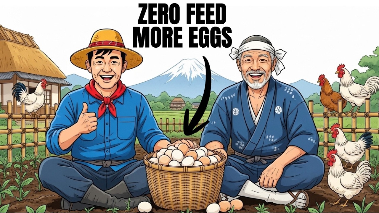 Why Japanese Farmers Spend $0 on Chicken Feed and Still Get 3x More Eggs Than You