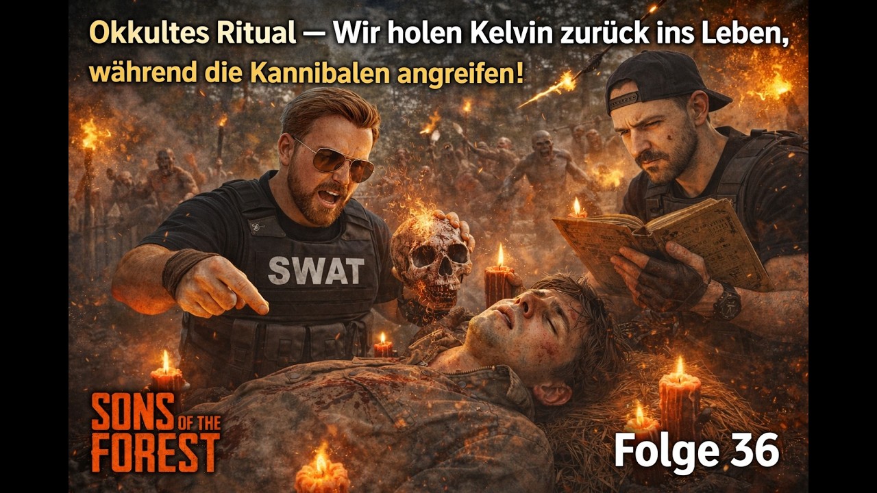 Folge 36:Wir holen Kelvin zurück ins Leben/ die Kannibalen angreifen! | Sons of the Forest [Deutsch]