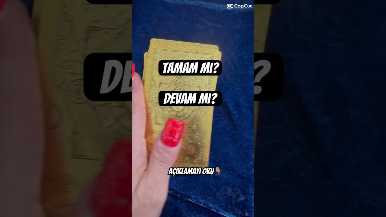 Tamam mı? Devam mı? #tarot #katinaaşkfalı #ruheşi #ikizalev #tarotokuma #aklımdakikişibenid&uuml;ş&uuml;n&uuml;yor