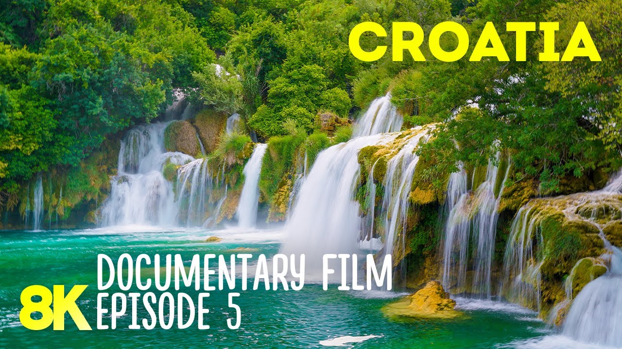 Amazing Nature of CROATIA: Stunning Waterfalls & Caves - Krka National Park - 8K HDR Documentary #5