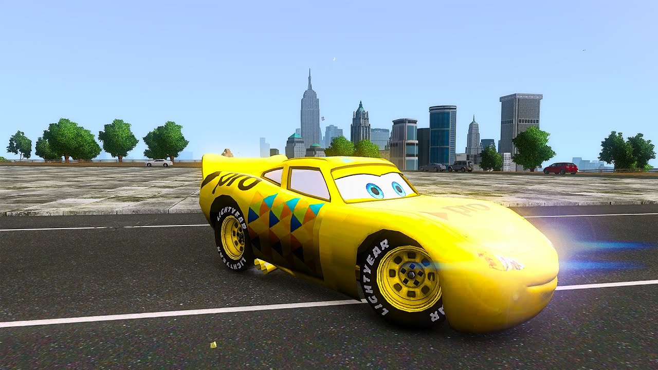 Crazy Lightning McQueen PRO Crashes - GTA 4 Real Car Crashes Ep.8