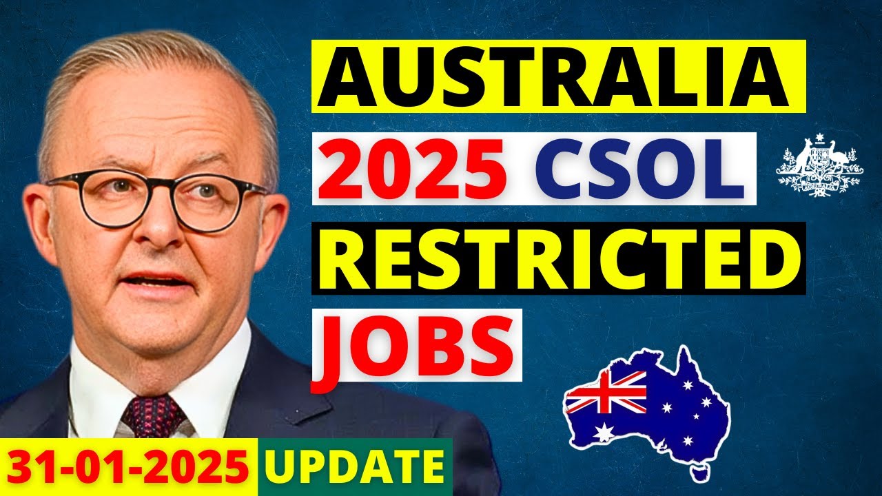 Australia Core Skills Occupation List Restricted Jobs in 2025 | Australia Visa Update