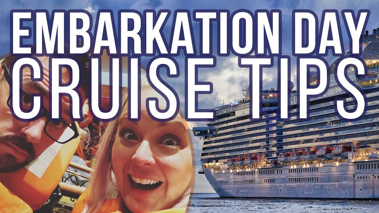 10 Tips for a Stress Free Cruise Embarkation | Sean and Stef | Cruise Tips