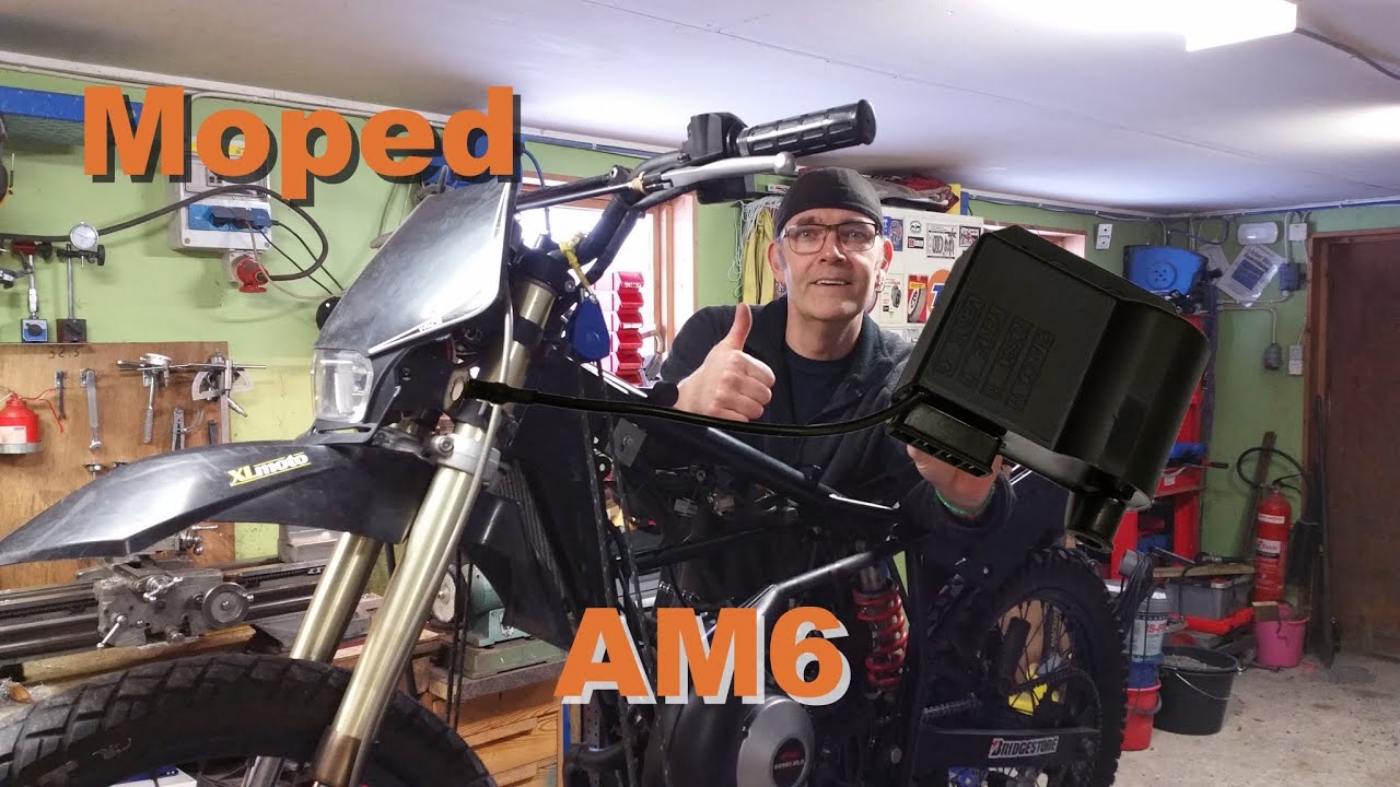 Moped Rieju AM6 - Ny tändspole igen. vill inte starta efter den har stått still hela vintern, del 29