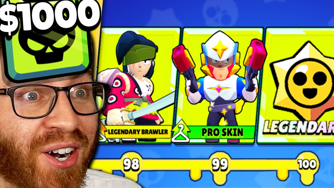 What $1000 of PRO PASSES Gets You in Brawl Stars