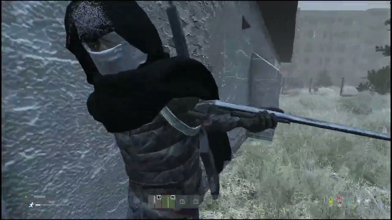 DayZ #Shorts | Pickaxe Vs. 2 Bandits!
