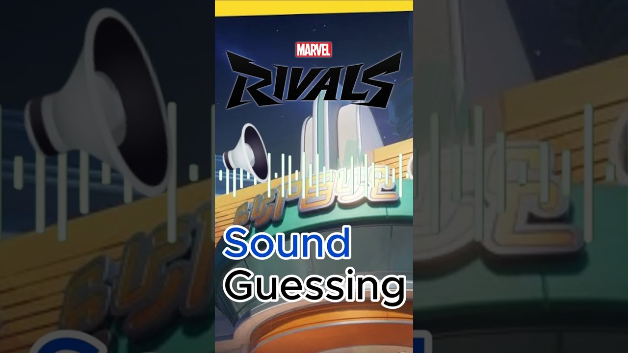 Guess the Marvel Characters from the Weapon Sounds | [Part 18] #marvelrivals