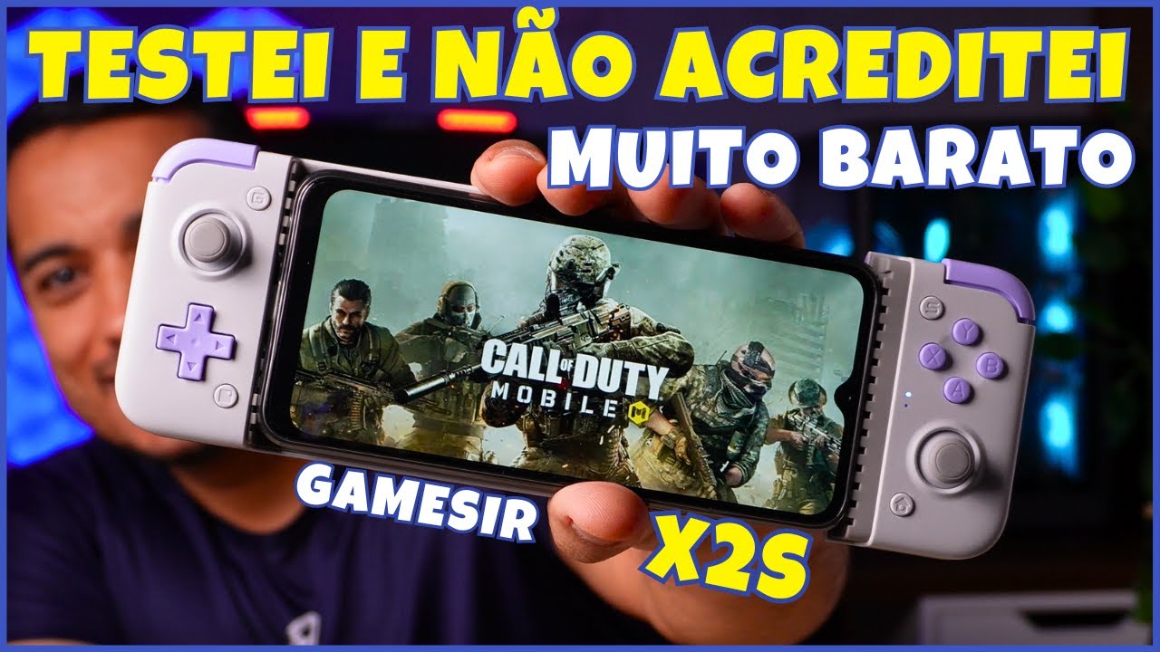 O MELHOR CONSOLE PORTÁTIL É O SEU CELULAR: O GAMESIR X2S É O QUE VOCÊ PRECISA