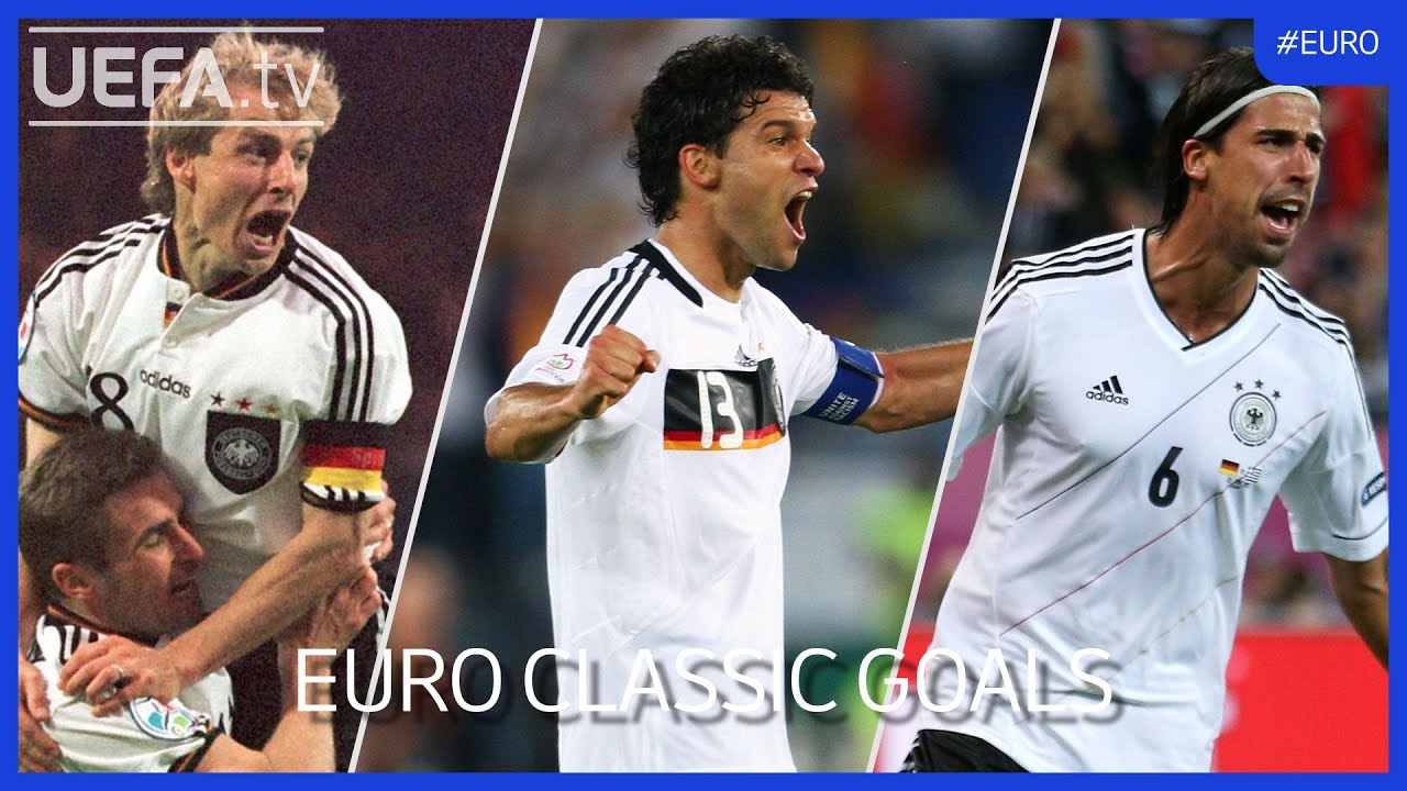 GERMANY Classic EURO Goals | Klinsmann, Ballack, Khedira...