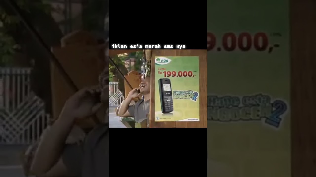 Iklan Jadul HP Esia