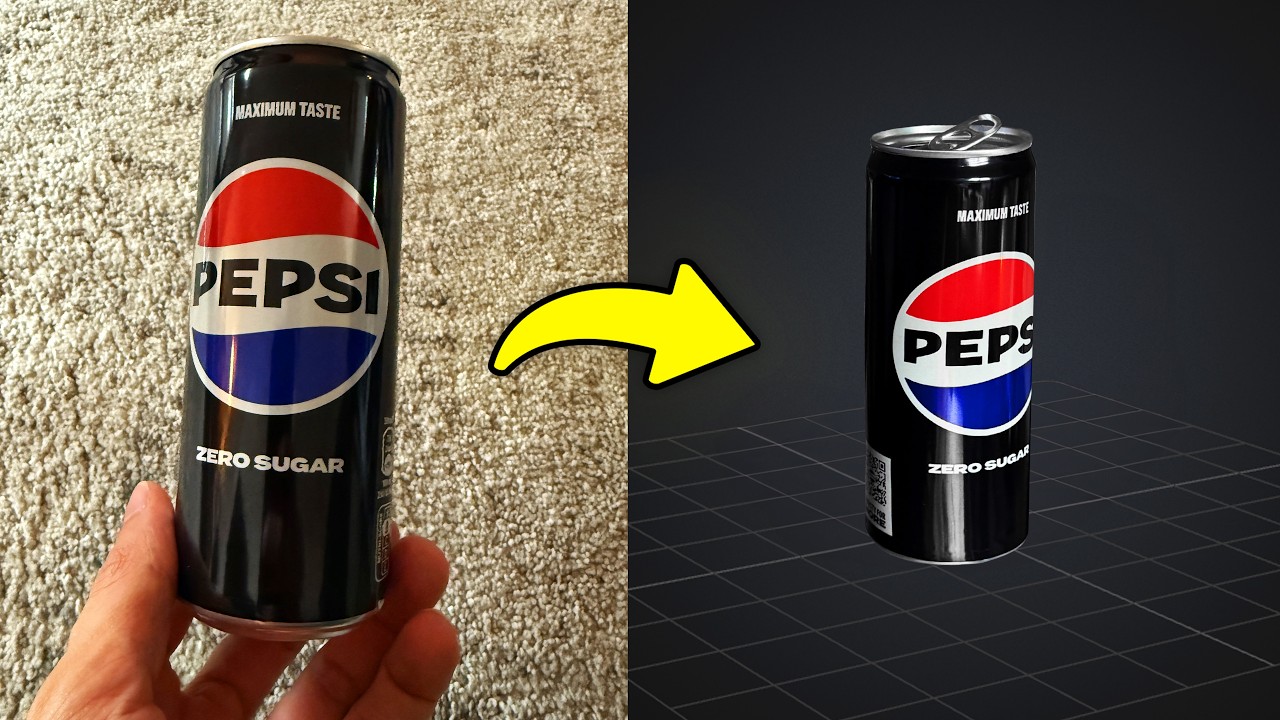 Turn ANY IMAGE Into a 3D Object (Meshy + AE Tutorial)