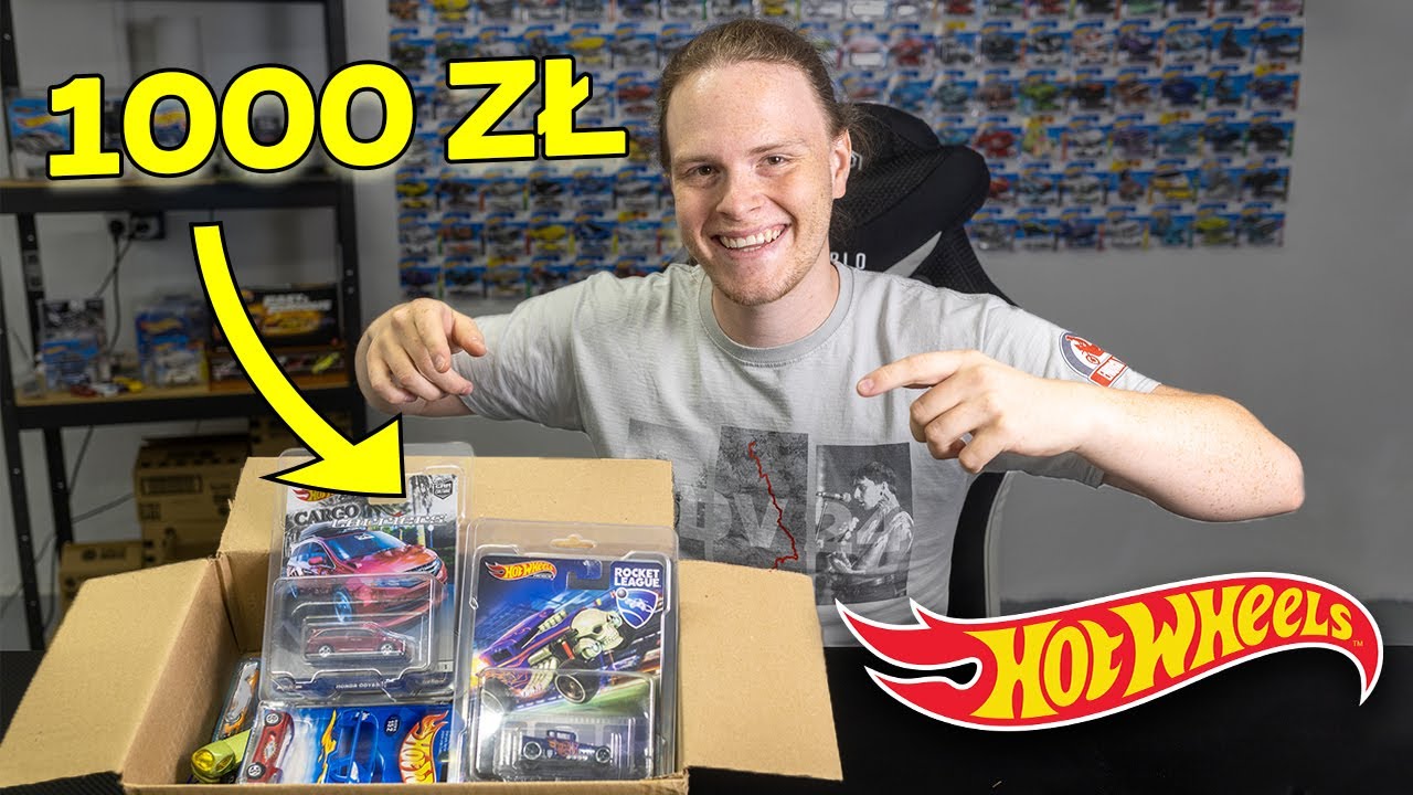 WIELKA PACZKA Z HOT WHEELS