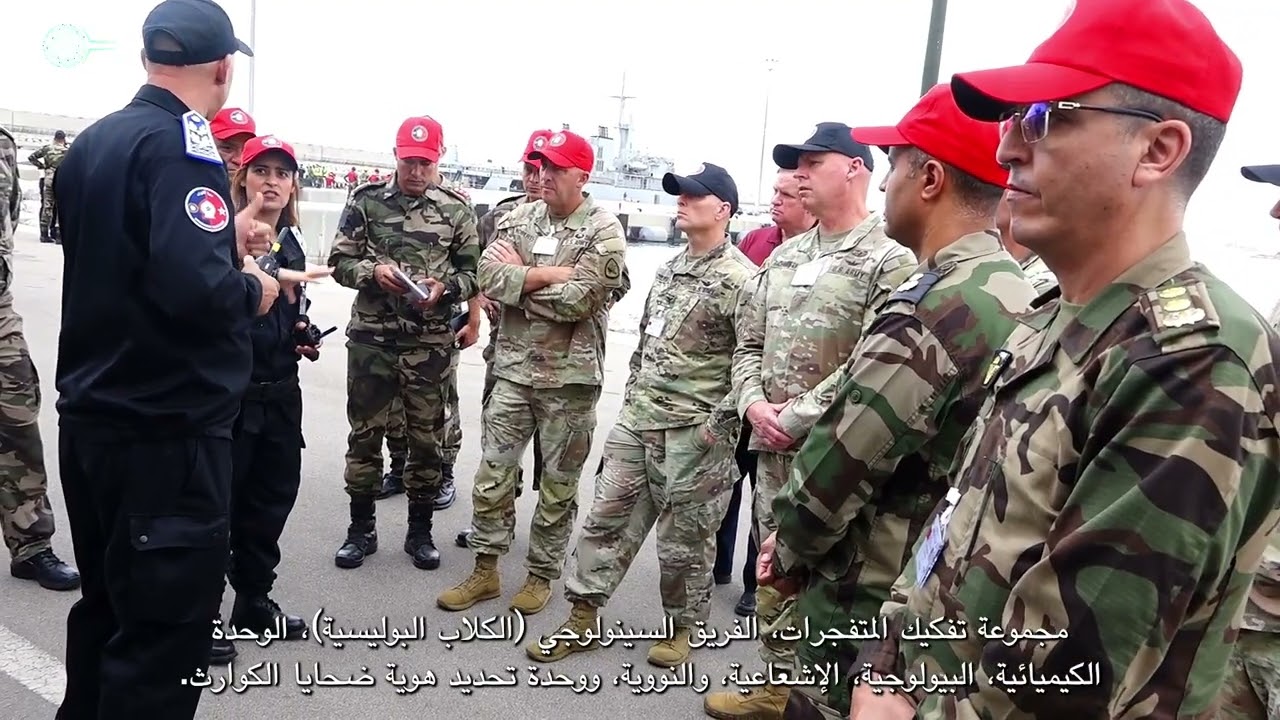 التمرين المشترك المغربي الأمريكي 