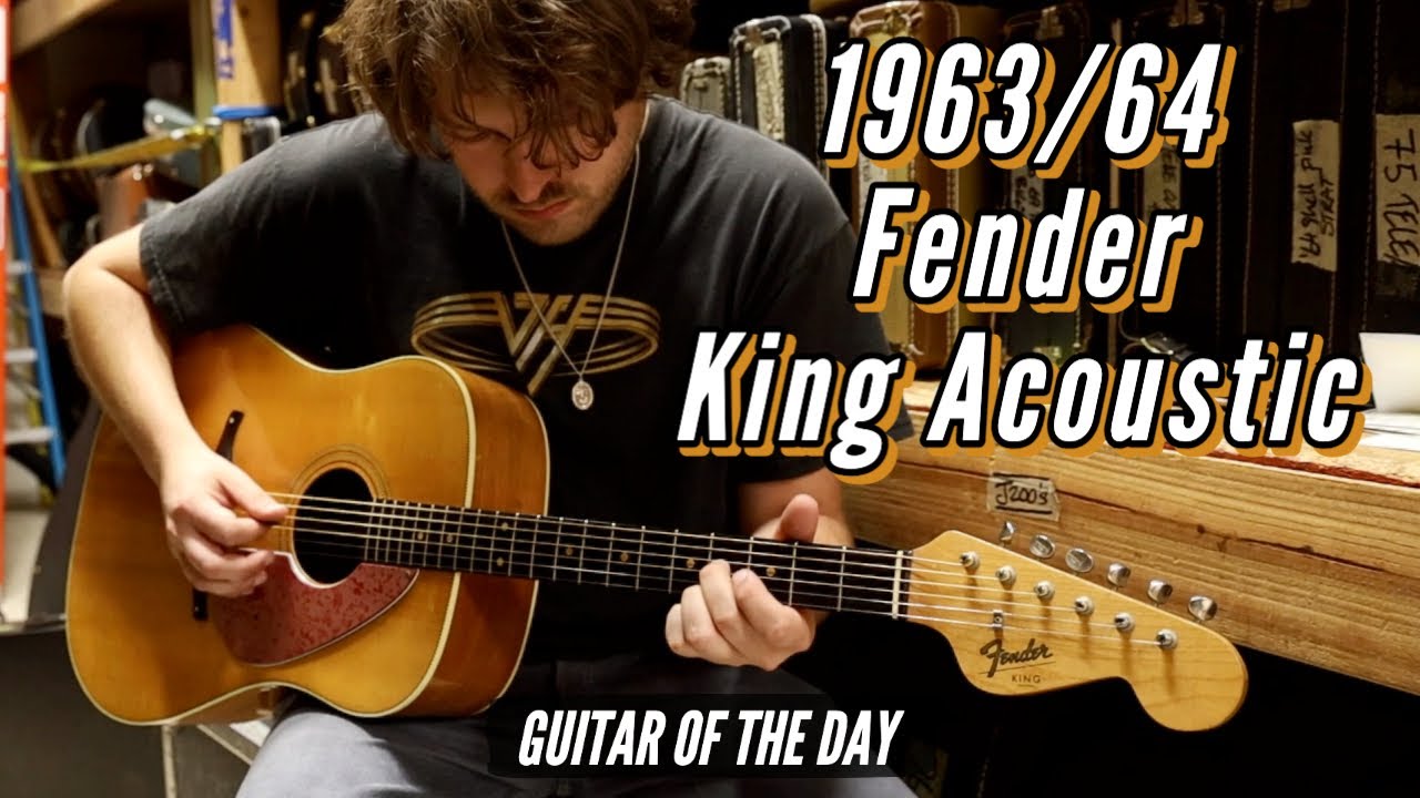 Акустическая гитара Fender King 1963/64 | Гитара дня