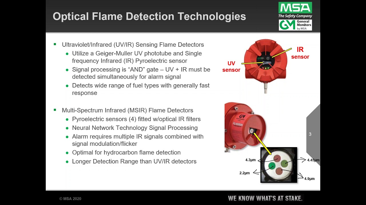 Overview of Flame and Gas Detection