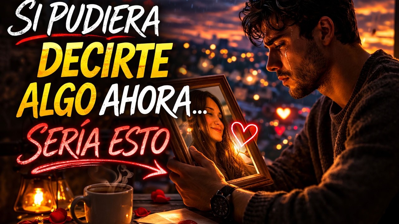 Si pudiera decirte algo ahora… sería esto