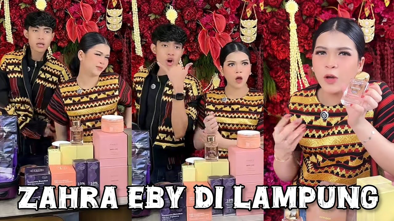 ZAHBY SPECIAL JADI BINTANG TAMU, EBY ANTUSIAS PERDANA KE LAMPUNG