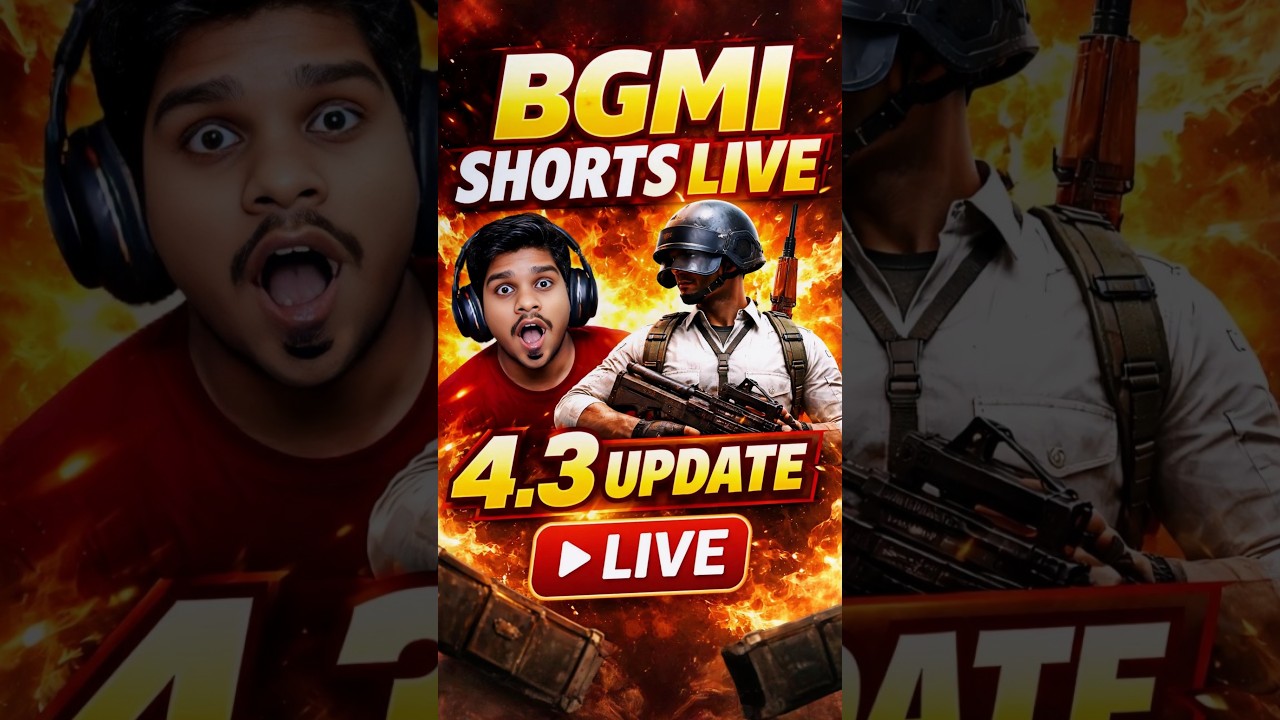 BGMI 4.3 Update Coming Soon 😱 Tamil Live