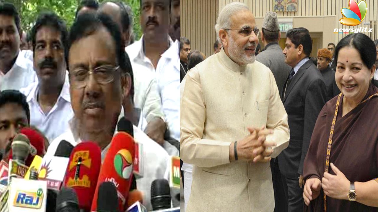 Why Jayalalitha met Modi - EVKS Elangovan's Controversial Speech