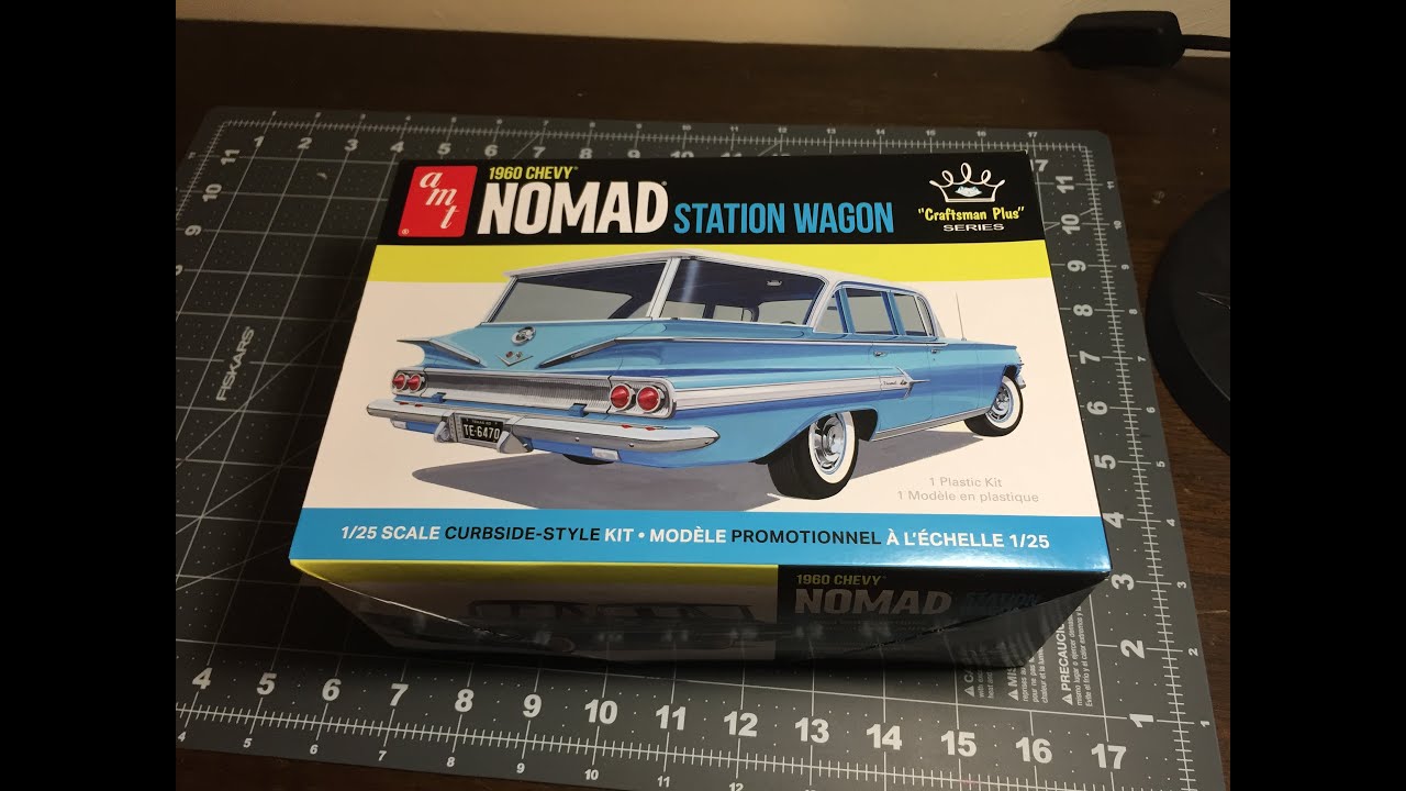 What's In The Box? AMT 1960 Chevy Nomad Station Wagon Unboxing